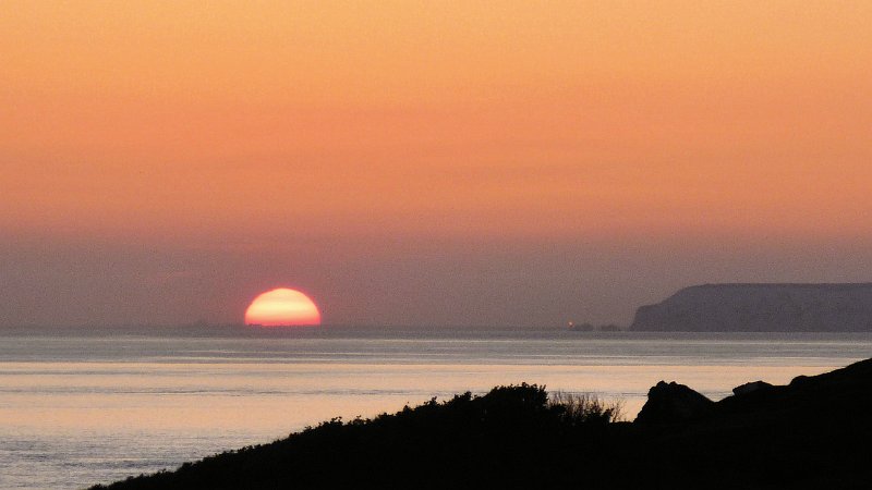 (178) Sunset at St Catherine's Point.JPG